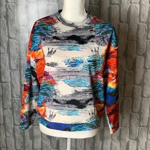 ASOS long sleeve abstract top🌟🌟🌟